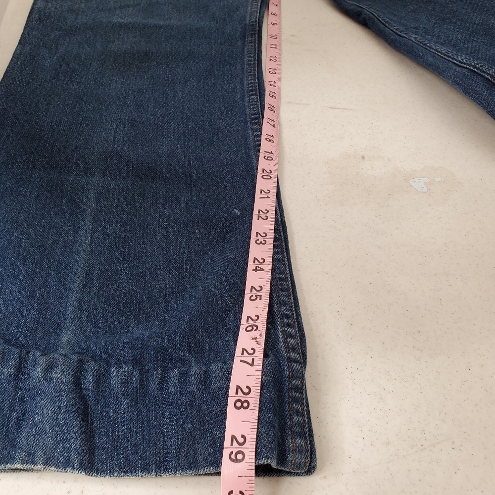 19) HARLEY-DAVIDSON Straight Leg Jeans Sz. 16 - Picture 9 of 10